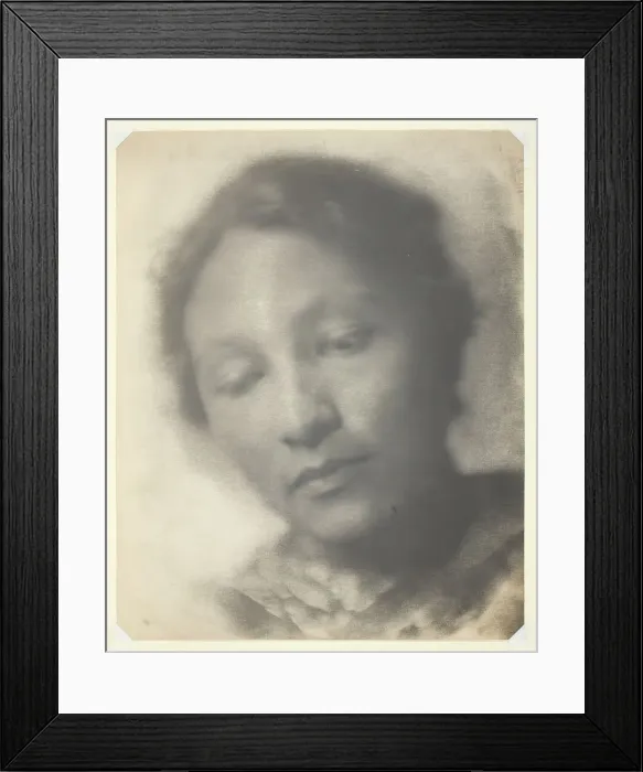 Framed Print : Asia (Zit-kala-za), c. 1900. Creator: Joseph Turner Keiley Framed Print : Asia (Zit-kala-za), c. 1900. Creator: Joseph Turner Keiley