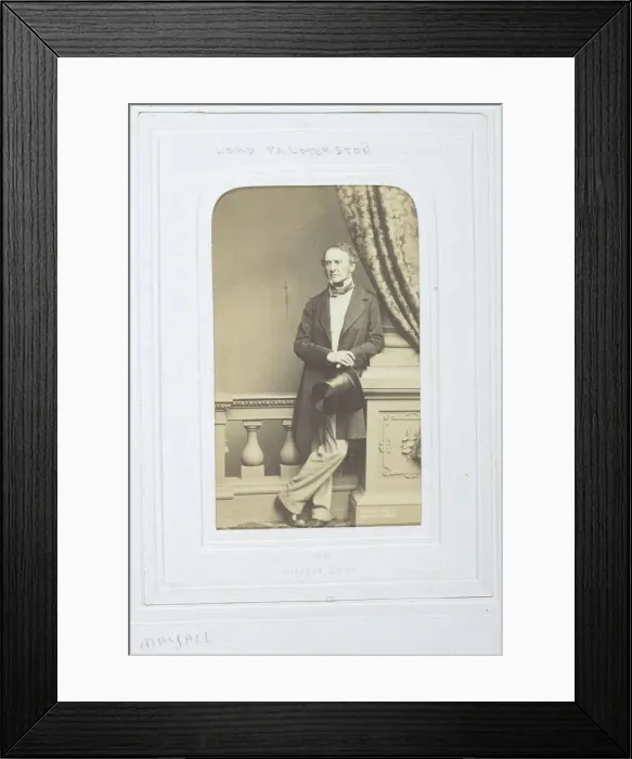 Framed Print : William Ewart Gladstone, 1861. Creator: John Jabez Edwin Mayall Framed Print : William Ewart Gladstone, 1861. Creator: John Jabez Edwin Mayall