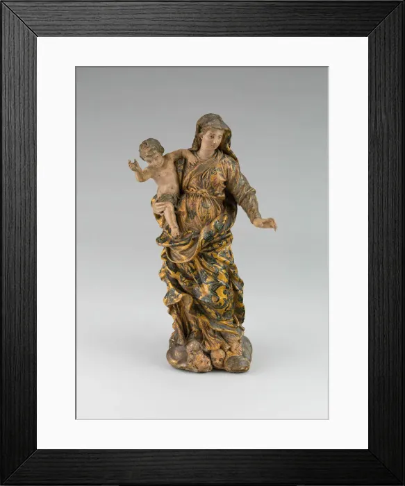 Framed Print : Madonna and Child, 1600 / 1700. Creator: Unknown Framed Print : Madonna and Child, 1600 / 1700. Creator: Unknown