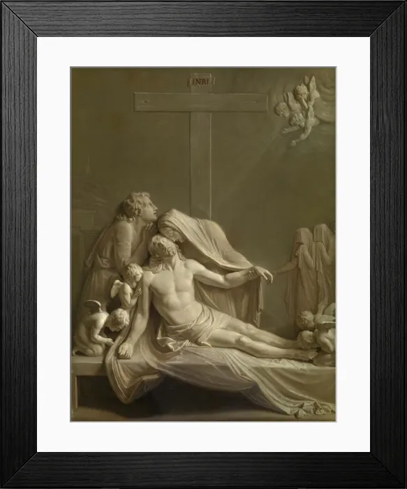 Framed Print : Deposition (after Antonio Canova), 1800. Creator: Bernardino Nocchi Framed Print : Deposition (after Antonio Canova), 1800. Creator: Bernardino Nocchi