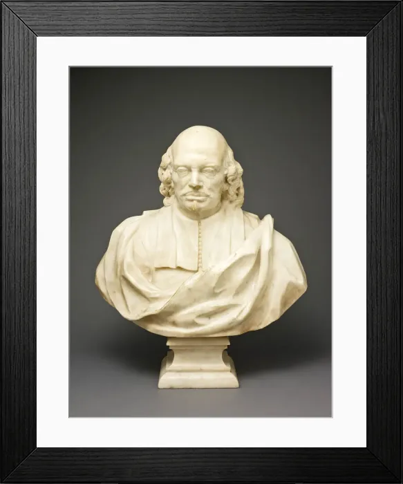 Framed Print : Bust of Giovanni Battista de Luca, 1650 / 74. Creator: Bernardo Fioriti Framed Print : Bust of Giovanni Battista de Luca, 1650 / 74. Creator: Bernardo Fioriti