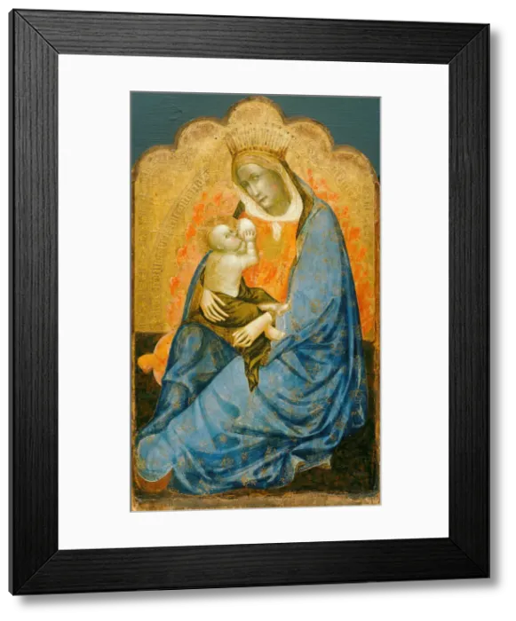Framed Print : Madonna of Humility, 1375 / 1400. Creator: Unknown Framed Print : Madonna of Humility, 1375 / 1400. Creator: Unknown
