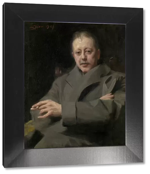 Portrait Study of a Man, 1901. Creator: Anders Leonard Zorn