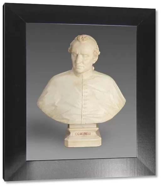 Bust of Cardinal Giacomo Antonelli, 1859. Creator: Auguste Clesinger