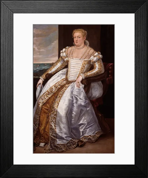 Framed Print : Portrait of a Lady, 1565 / 70. Creator: Giovanni Antonio Fasolo Framed Print : Portrait of a Lady, 1565 / 70. Creator: Giovanni Antonio Fasolo