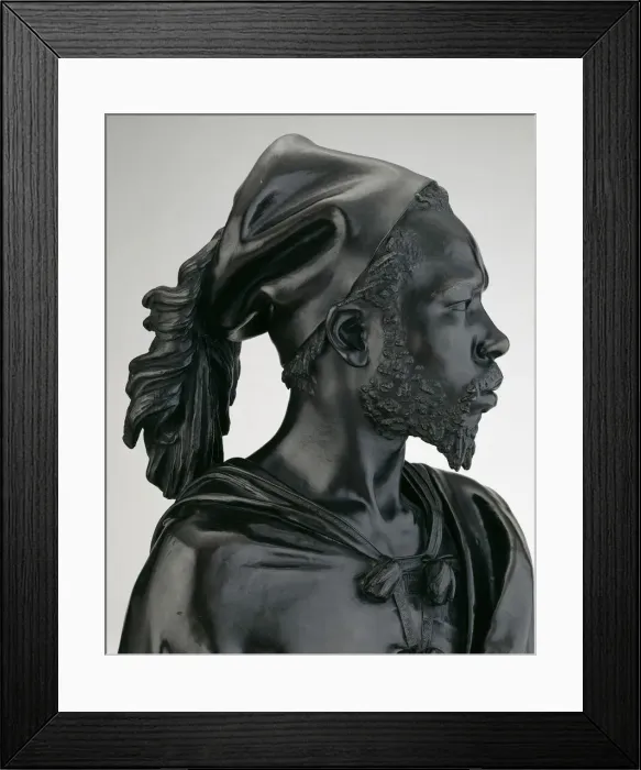 Framed Print : Bust of Said Abdullah of the Darfour People, 1848. Creator: Charles-Henri-Joseph Cordier Framed Print : Bust of Said Abdullah of the Darfour People, 1848. Creator: Charles-Henri-Joseph Cordier