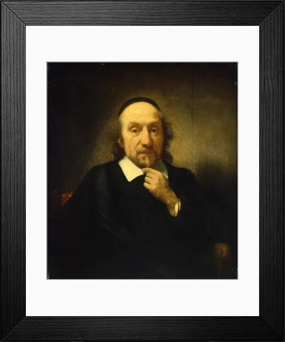 Framed Print : Portrait of a Man, 1650 / 60. Creator: Nicolaes Maes Framed Print : Portrait of a Man, 1650 / 60. Creator: Nicolaes Maes