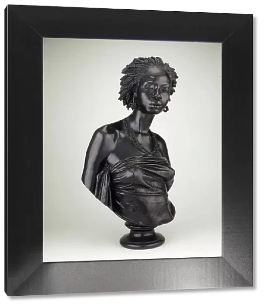 Bust of an African Woman, 1851. Creator: Charles-Henri-Joseph Cordier