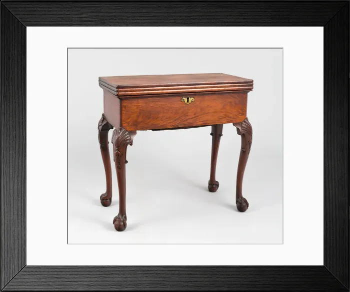 Framed Print : Harlequin Table, China, c. 1775. Creator: Unknown Framed Print : Harlequin Table, China, c. 1775. Creator: Unknown