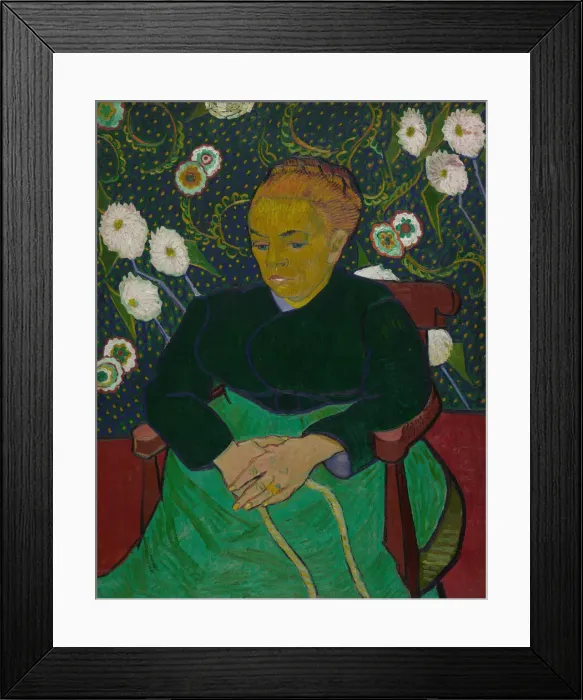 Framed Print : Madame Roulin Rocking the Cradle (La berceuse), 1889. Creator: Vincent van Gogh Framed Print : Madame Roulin Rocking the Cradle (La berceuse), 1889. Creator: Vincent van Gogh