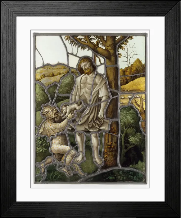 Framed Print : The Hanging of Judas, Alsace, c. 1520. Creator: Unknown Framed Print : The Hanging of Judas, Alsace, c. 1520. Creator: Unknown