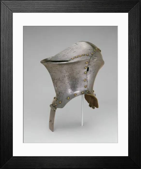 Framed Print : Tournament Helm (Stechhelm), Innsbruck, c. 1490. Creator: Unknown Framed Print : Tournament Helm (Stechhelm), Innsbruck, c. 1490. Creator: Unknown