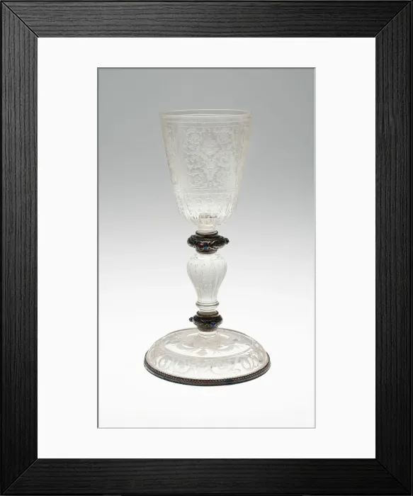 Framed Print : Goblet, Vienna, 19th century. Creator: Unknown Framed Print : Goblet, Vienna, 19th century. Creator: Unknown