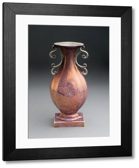 Framed Print : Vase, Staffordshire, c. 1810. Creator: Staffordshire Potteries Framed Print : Vase, Staffordshire, c. 1810. Creator: Staffordshire Potteries