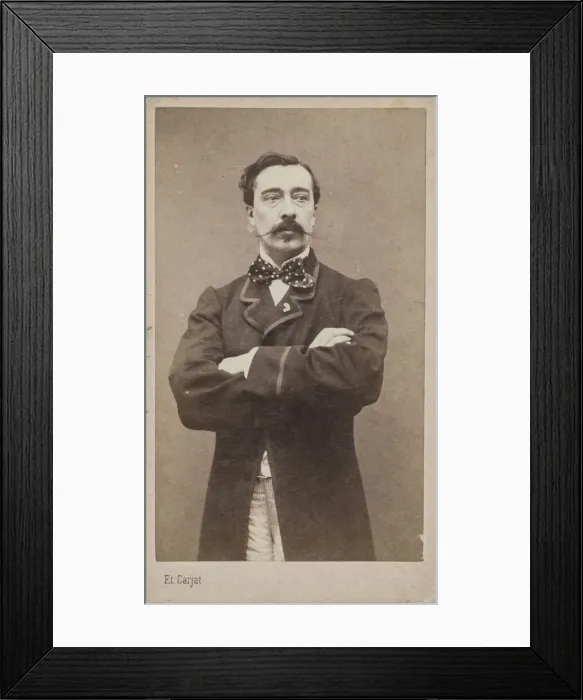 Framed Print : Portrait of the painter Alfred Stevens (1828-1906), c. 1870 Framed Print : Portrait of the painter Alfred Stevens (1828-1906), c. 1870