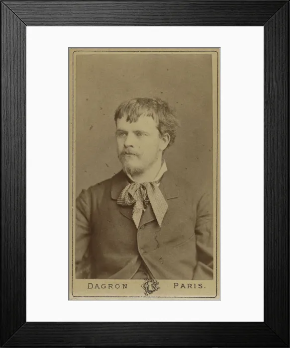 Framed Print : Portrait of the painter Jules Bastien-Lepage (1848-1884), c. 1875 Framed Print : Portrait of the painter Jules Bastien-Lepage (1848-1884), c. 1875