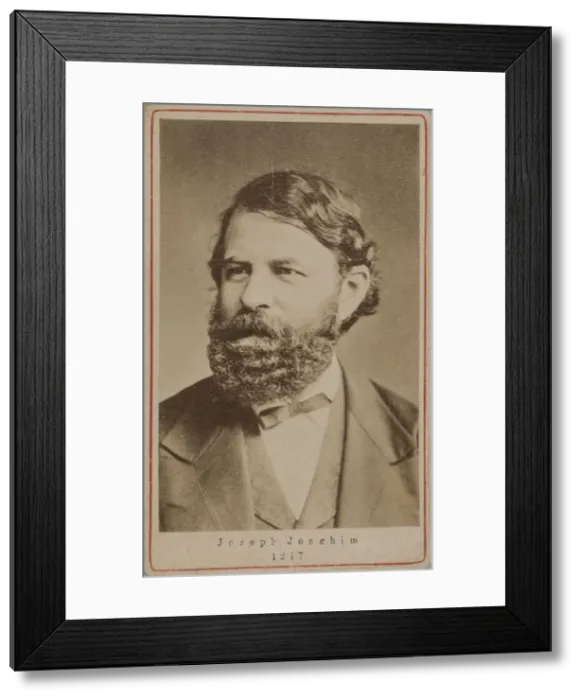 Framed Print : Portrait of the violinist and composer Joseph Joachim (1831-1907), 1870s Framed Print : Portrait of the violinist and composer Joseph Joachim (1831-1907), 1870s