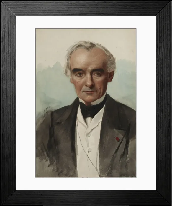 Framed Print : Portrait of the writer Prosper Merimee (1803-1870), 1869 Framed Print : Portrait of the writer Prosper Merimee (1803-1870), 1869