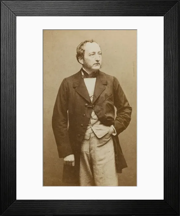 Framed Print : Portrait of the pianist and composer Sigismund Thalberg (1812-1871), ca 1860 Framed Print : Portrait of the pianist and composer Sigismund Thalberg (1812-1871), ca 1860