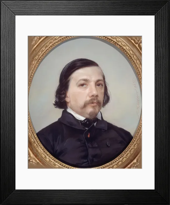 Framed Print : Portrait of the poet Theophile Gautier (1811-1872), 1850 Framed Print : Portrait of the poet Theophile Gautier (1811-1872), 1850