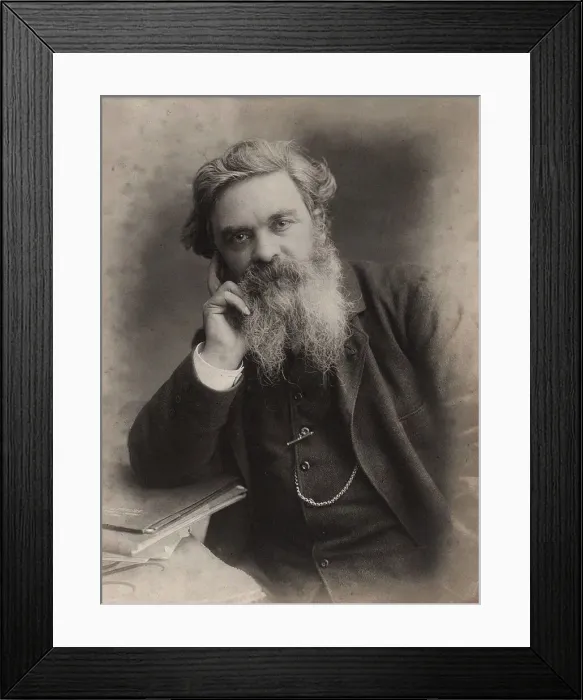 Framed Print : Portrait of the sculptor Alfred Boucher (1850-1934), c. 1910. Creator: Anonymous Framed Print : Portrait of the sculptor Alfred Boucher (1850-1934), c. 1910. Creator: Anonymous