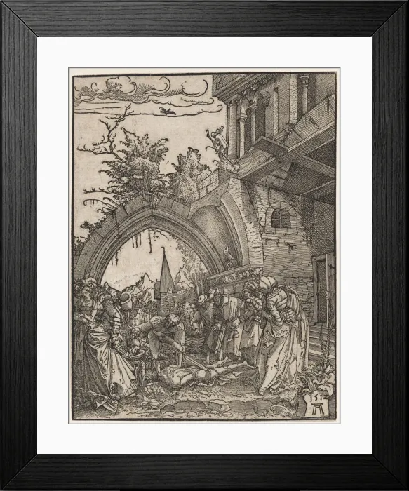 Framed Print : The Beheading of Saint John the Baptist, 1512. Creator: Altdorfer, Albrecht (c Framed Print : The Beheading of Saint John the Baptist, 1512. Creator: Altdorfer, Albrecht (c