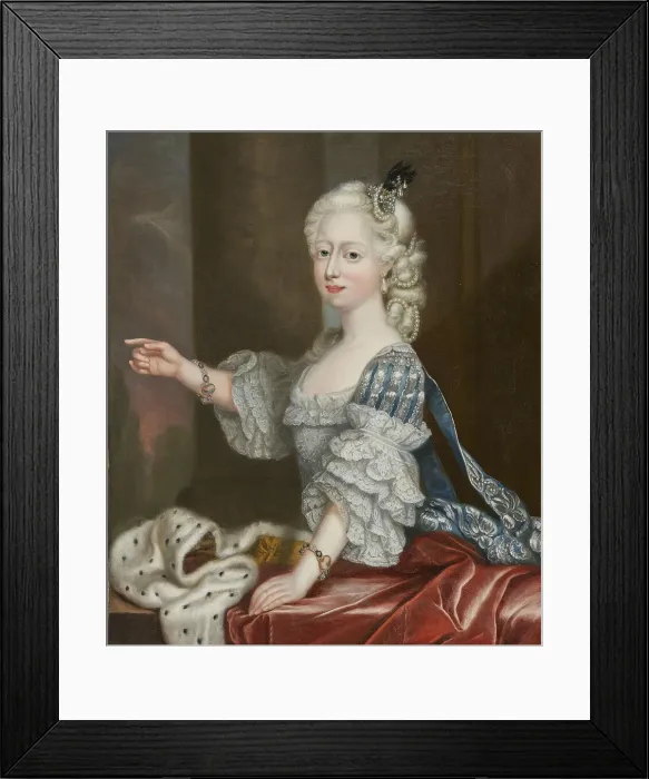 Framed Print : Princess Augusta Frederica of Great Britain (1737-1813) Framed Print : Princess Augusta Frederica of Great Britain (1737-1813)