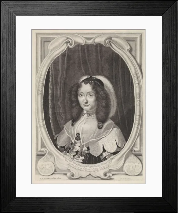 Framed Print : Princess Magdalene Sibylle of Saxony (1617-1668), Duchess of Saxe-Altenburg, 1643 Framed Print : Princess Magdalene Sibylle of Saxony (1617-1668), Duchess of Saxe-Altenburg, 1643
