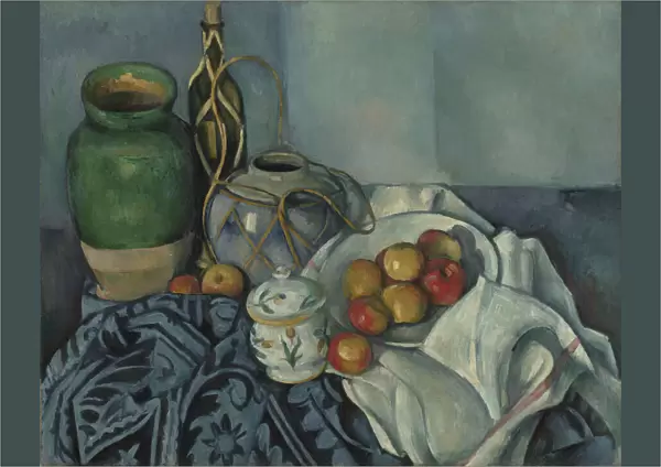 Still Life with Apples, 1893-1894. Creator: Cezanne, Paul (1839-1906)