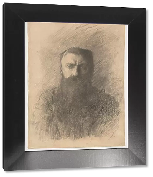 Self-Portrait, 1898. Creator: Rodin, Auguste (1840-1917)