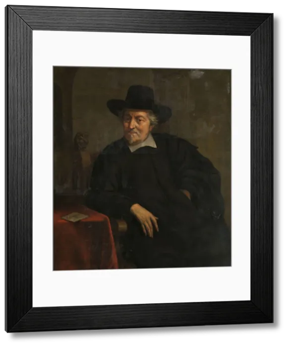 Framed Print : Self-Portrait, Between 1660 and 1672. Creator: Camphuysen, Govert Dircksz (1624-1672) Framed Print : Self-Portrait, Between 1660 and 1672. Creator: Camphuysen, Govert Dircksz (1624-1672)