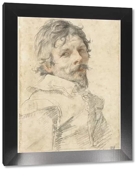 Self-Portrait, c. 1640. Creator: Mellan, Claude (1598-1688)