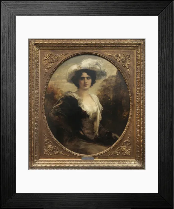 Framed Print : Rosario Guerrero, 1903. Creator: Kaulbach, Friedrich August von (1850-1920) Framed Print : Rosario Guerrero, 1903. Creator: Kaulbach, Friedrich August von (1850-1920)
