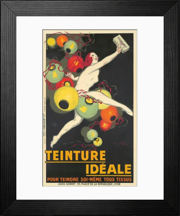 Framed Print : Teinture Ideale, 1930. Creator: D Ylen, Jean (1886-1938) Framed Print : Teinture Ideale, 1930. Creator: D Ylen, Jean (1886-1938)
