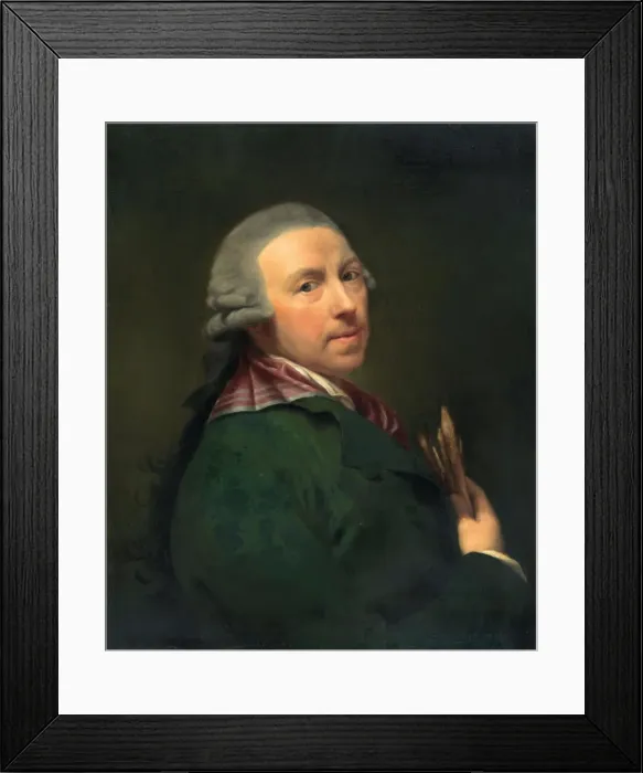 Framed Print : Self-Portrait, ca 1794. Creator: Maron, Anton von (1733-1808) Framed Print : Self-Portrait, ca 1794. Creator: Maron, Anton von (1733-1808)