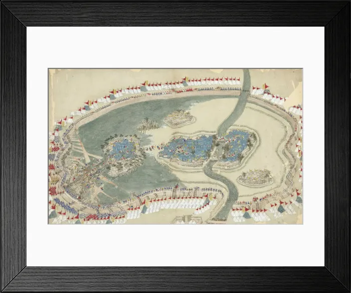 Framed Print : The Taiping Rebellion, after 1864. Creator: Chinese Master Framed Print : The Taiping Rebellion, after 1864. Creator: Chinese Master