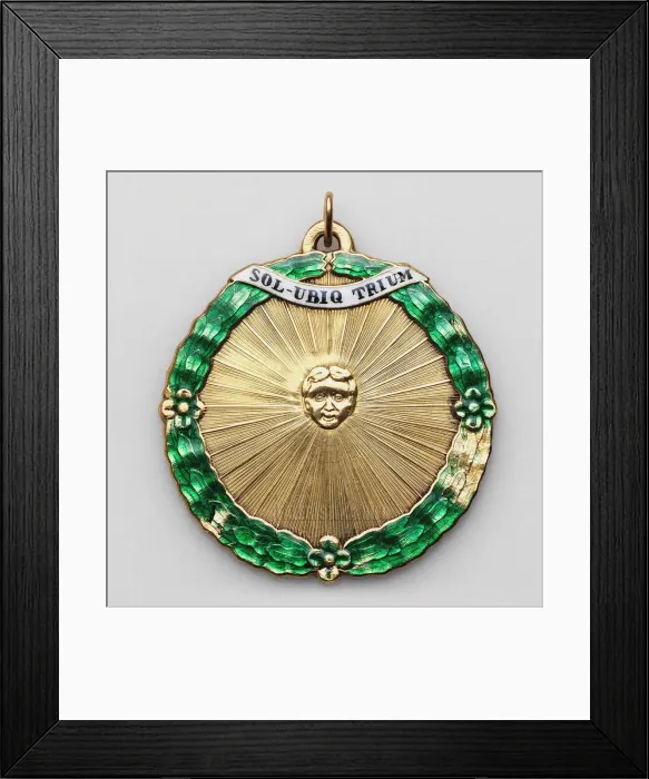Framed Print : The Small Sign of the Order of the Slaves of Virtue, Between 1662 and 1720 Framed Print : The Small Sign of the Order of the Slaves of Virtue, Between 1662 and 1720