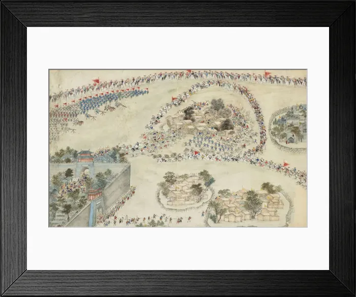 Framed Print : The Taiping Rebellion, after 1864. Creator: Chinese Master Framed Print : The Taiping Rebellion, after 1864. Creator: Chinese Master