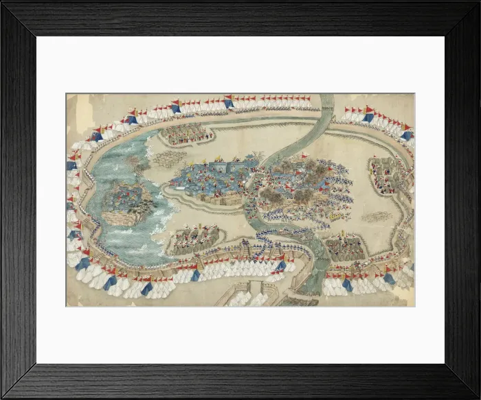 Framed Print : The Taiping Rebellion, after 1864. Creator: Chinese Master Framed Print : The Taiping Rebellion, after 1864. Creator: Chinese Master