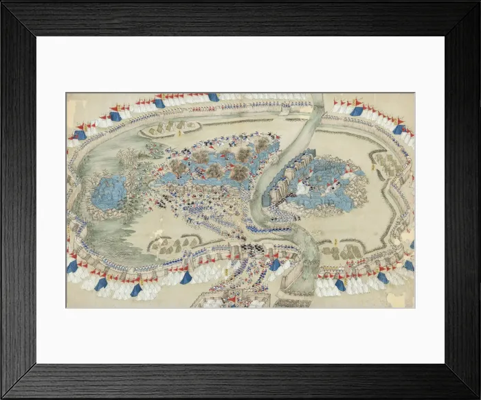 Framed Print : The Taiping Rebellion, after 1864. Creator: Chinese Master Framed Print : The Taiping Rebellion, after 1864. Creator: Chinese Master