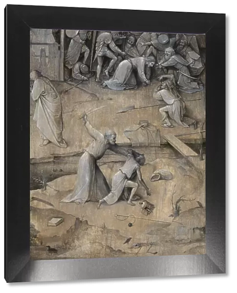 The Temptation of Saint Anthony. Triptych, reverse: The Capture of Christ, 1500-1501