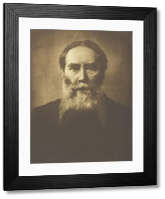 Framed Print : James Russell Lowell, c. 1885, printed c. 1893. Creator: Henry Herschel Hay Cameron Framed Print : James Russell Lowell, c. 1885, printed c. 1893. Creator: Henry Herschel Hay Cameron