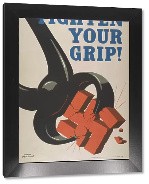 Tighten your grip!, c. 1942. Creator: Newbould, Frank (1887-1951)