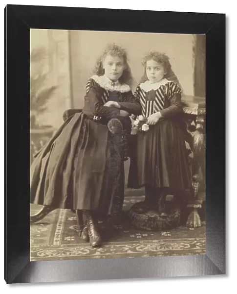 Untitled (Two Sisters), 1870  /  90. Creator: L. W. Felt