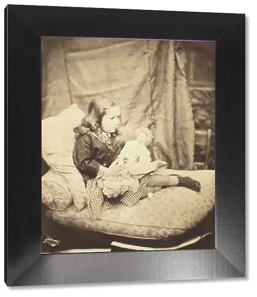 Margaret Frances Langton Clarke, September 1864. Creator: Lewis Carroll