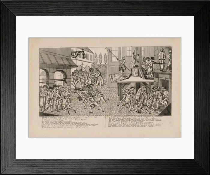 Framed Print : The September Massacres of 1792. The Death of Princesse de Lamballe, c. 1793 Framed Print : The September Massacres of 1792. The Death of Princesse de Lamballe, c. 1793