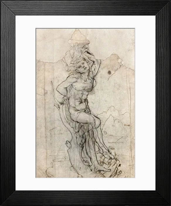 Framed Print : The Martyrdom of Saint Sebastian, Between 1482 and 1485 Framed Print : The Martyrdom of Saint Sebastian, Between 1482 and 1485
