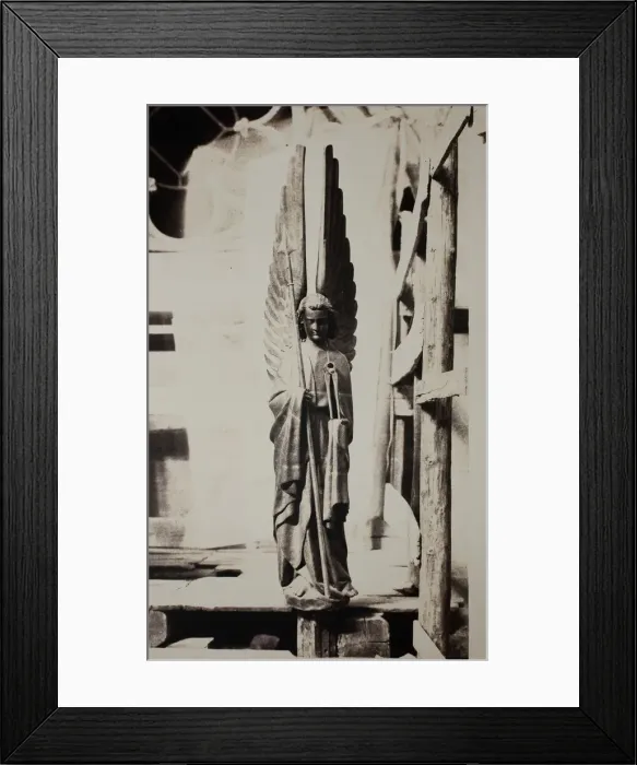 Framed Print : Angel, Sainte-Chapelle, 1853 / 54. Creator: Auguste Mestral Framed Print : Angel, Sainte-Chapelle, 1853 / 54. Creator: Auguste Mestral