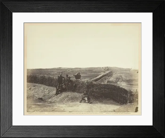 Framed Print : Fortifications on Heights of Centreville, Virginia, March 1862 Framed Print : Fortifications on Heights of Centreville, Virginia, March 1862