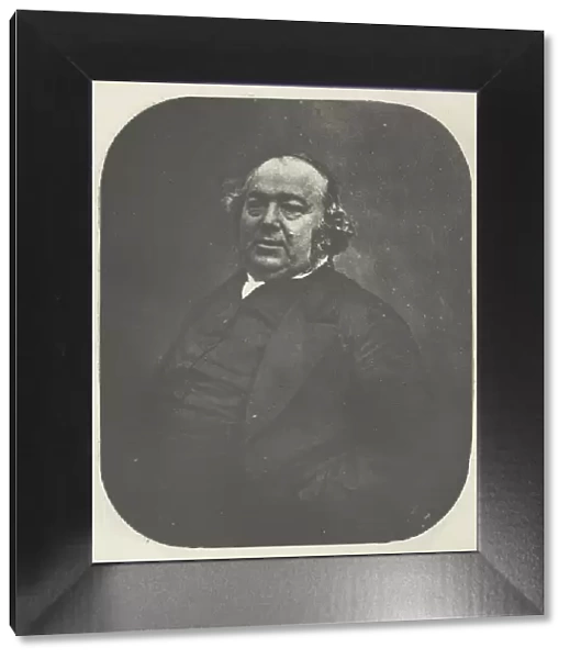 Portrait de Jules Janin d Apres Nadar, c. 1857, printed 1982. Creator: Charles Negre